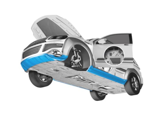 GRAVEL THROW AND UNDERBODY PROTECTION